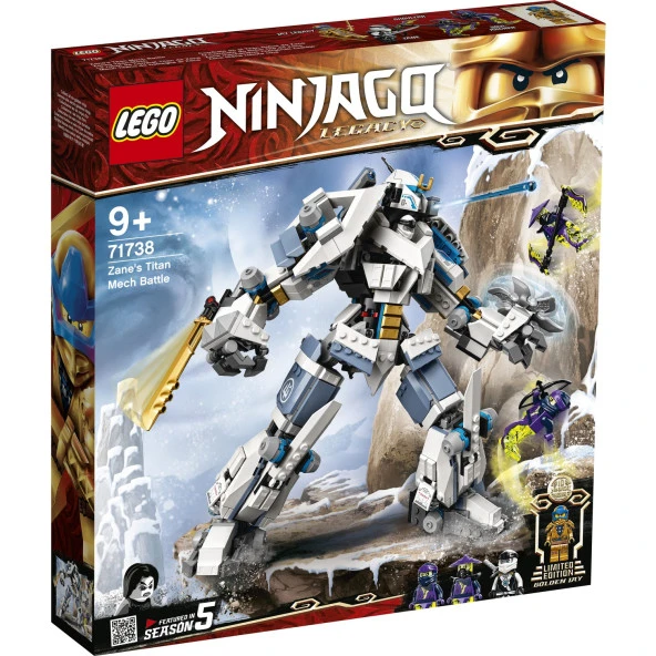 LEGO 71738 NINJAGO Zane'in Titan Makine Savaşı - 2