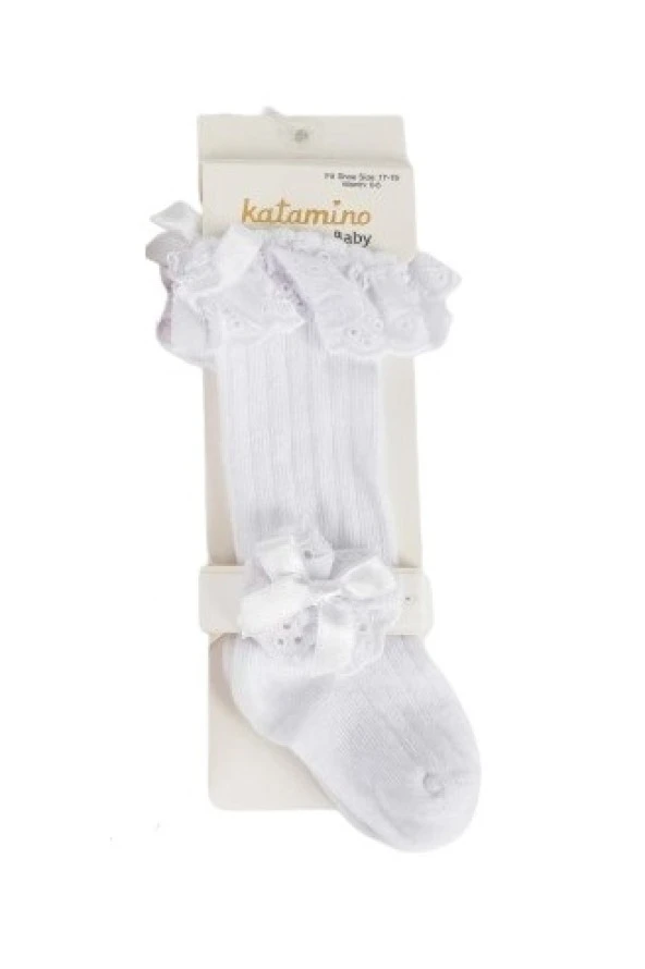 Katamino Ferdam Bandanalı Aks. Kız Çorap K12067 Asorti