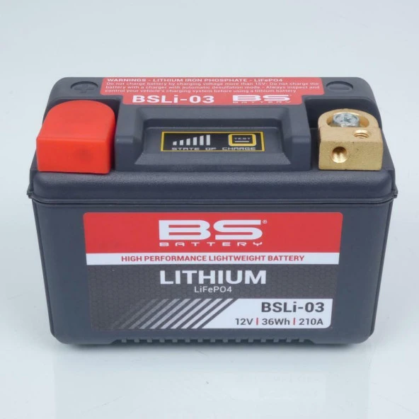 Bs Bsli-03 2014-2024 Peugeot Django 125 Uyumlu Akü Lityum Akü