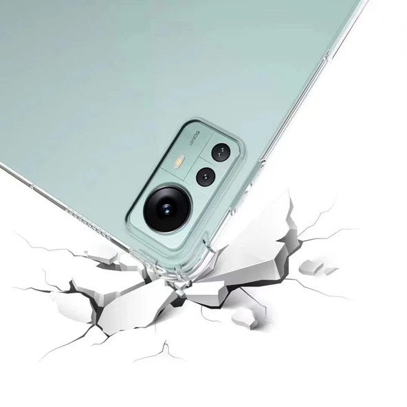 Xiaomi Redmi Pad 10.61inç Kılıf Darbelere Dayanıklı Şeffaf Kapak - 3