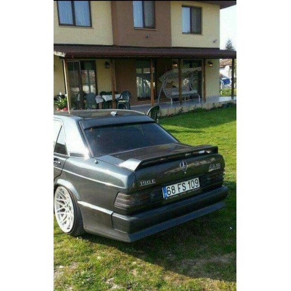 mercedes w201 190 cam üstü spoiler ürün görseli 1