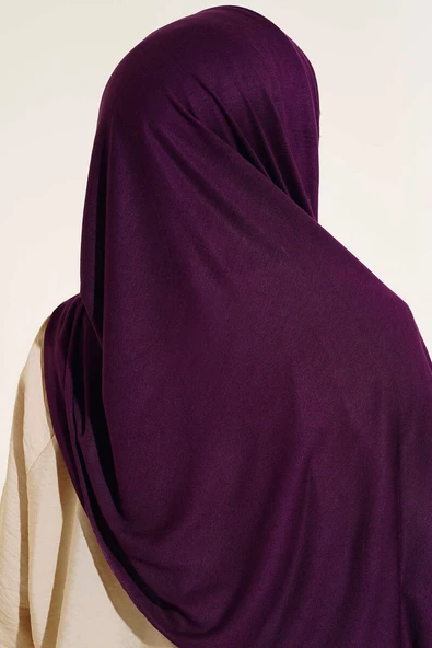 Klasik Penye Şal Mor - Resim 3
