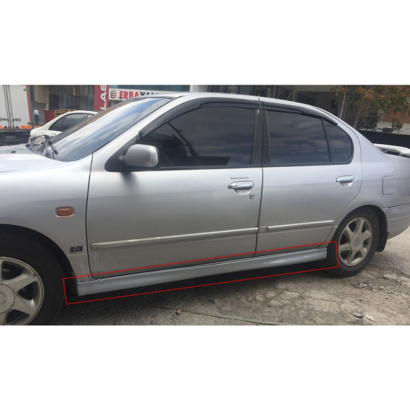 nissan primera yan marşpiyel takımı - plastik - parlak siyah ürün görseli 1