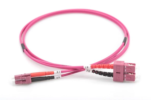DIGITUS Digitus Fiber Optik Multimode Pembe 2m