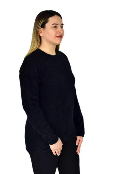 Kadın Yumoş Spor Triko Kazak BGL-ST03368 - Resim 12