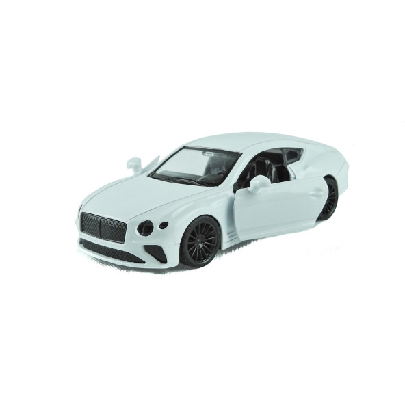 Metal Oyuncak Araba Süper Spor Çek Bırak 12 Cm Beyaz - 2