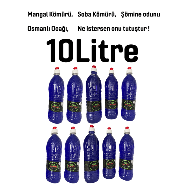 10lt Reşo Mangal, soba ve şömine Tutuşturucu jel yakıtı - 2