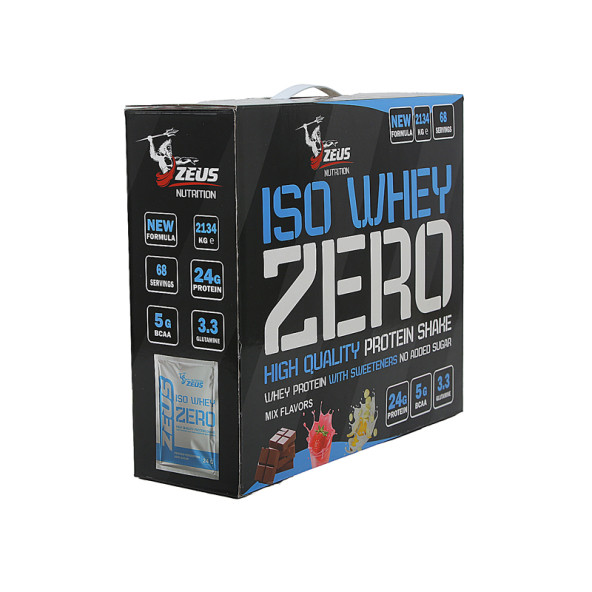 Zeus Nutrıtıon Zero Isole Whey Protein Mix Aroma 68 Servis