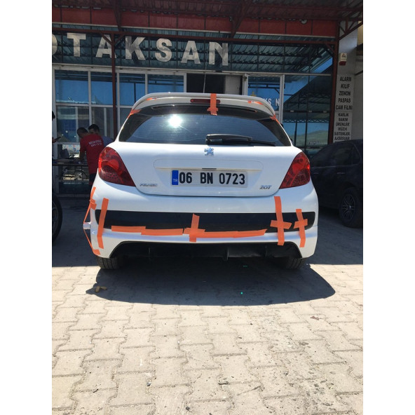 PEUGEOT 207 ARKA TAMPON EKİ  - - Resim 2