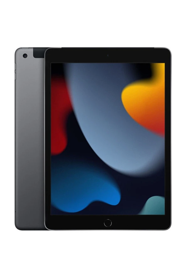 Apple iPad 9. Nesil 64 GB 10.2" Wi-Fi+Cellular Uzay Grisi Tablet (Apple Türkiye Garantili)