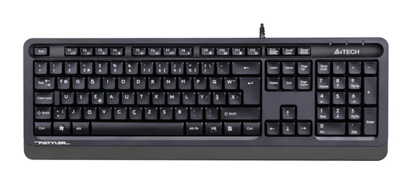 A4 TECH FK10 FN-MULTIMEDYA F KLAVYE USB GRİ - 1