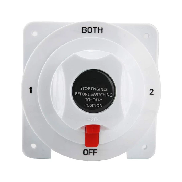 AKÜ ŞALTERİ 175A 3P 12-24V 1+2 ÇİFT DEVRELİ 133 MM (IC-275B) - 2
