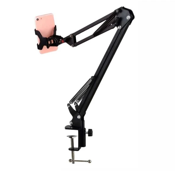 UpWay Universal Cep Telefonu Alüminyum Masa Stand 360 Derece Dönebilen Tutucu - 2