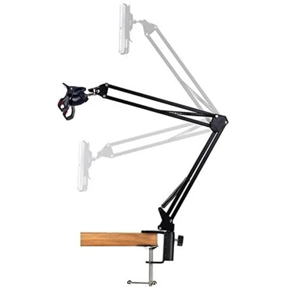 UpWay Universal Cep Telefonu Alüminyum Masa Stand 360 Derece Dönebilen Tutucu - 3