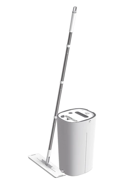 Vipset Akıllı Mop Set Temizsu 3lt + Kirli Su 5lt + 2lt Smart Mop Vp-494