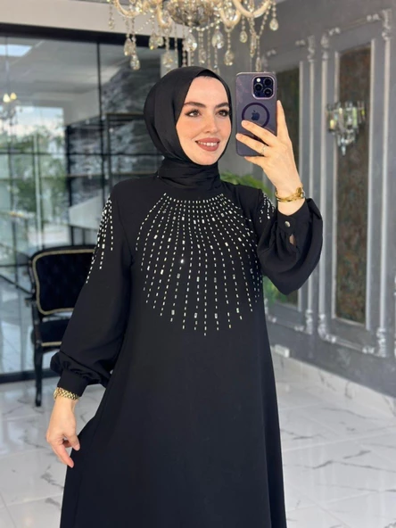 Mihriban Elbise Siyah - 3