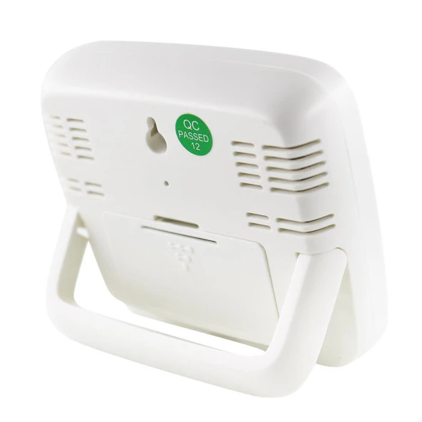 UpWay Dijital LCD Masaüstü Saat Sıcaklık Nem Konfor Alarm Led Işıklı Mini Saat - 5