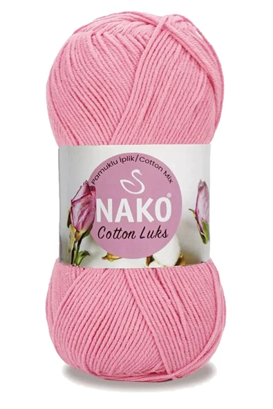 5 Adet Cotton Lüks Yelek Tunik Kazak Bluz Hırka İpi Yünü Pembe 97549 - 2