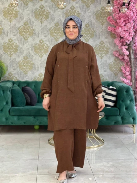 Arzu Takım Kahverengi ürün görseli 1