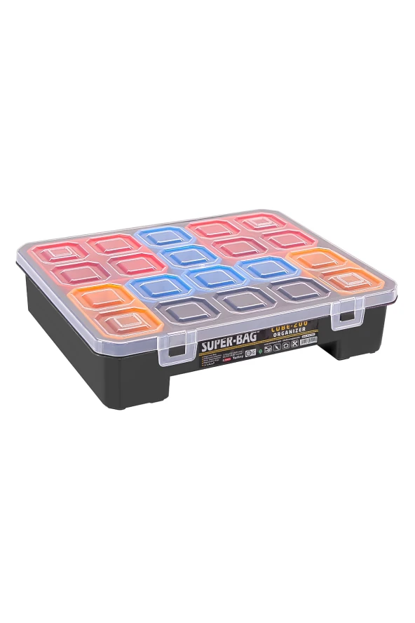 SUPER-BAG CUPE-200 ORGANİZER VİDA KUTU ASR-5026