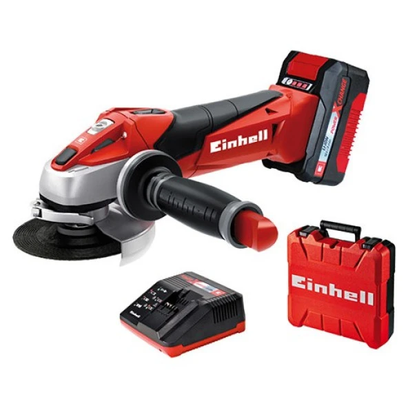 Einhell TE-AG 18/115 Li Kit (1x3,0Ah), Akülü Avuç Taşlama