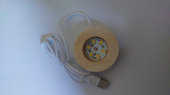 Işıklı Ahşap Kaideli Küçük Prens Cam Küre 6cm - 5