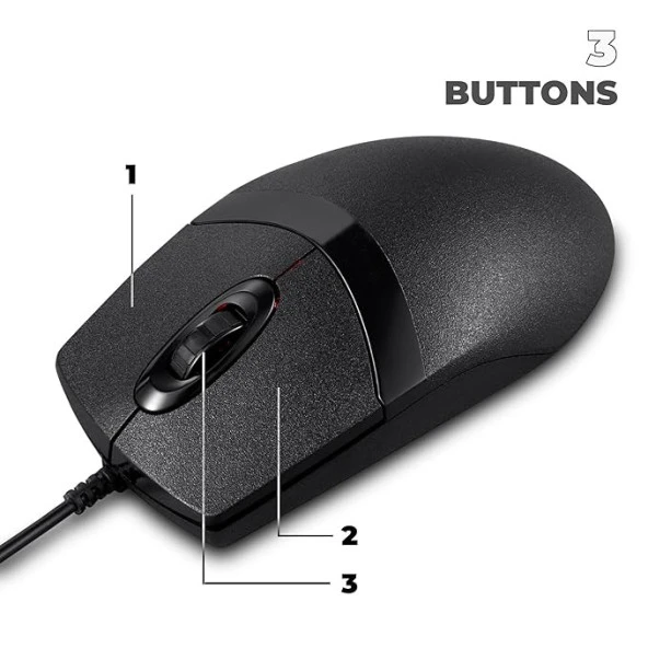 Concord C30 USB Kablolu Mouse - 6