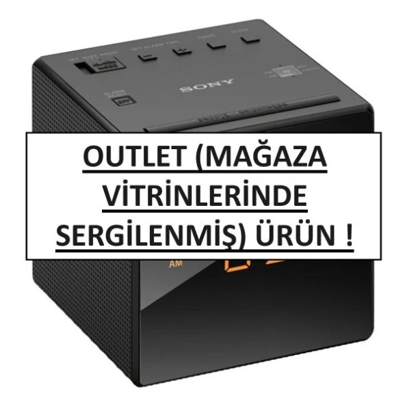 Sony ICF-C1B Alarm ve Saatli Radyo