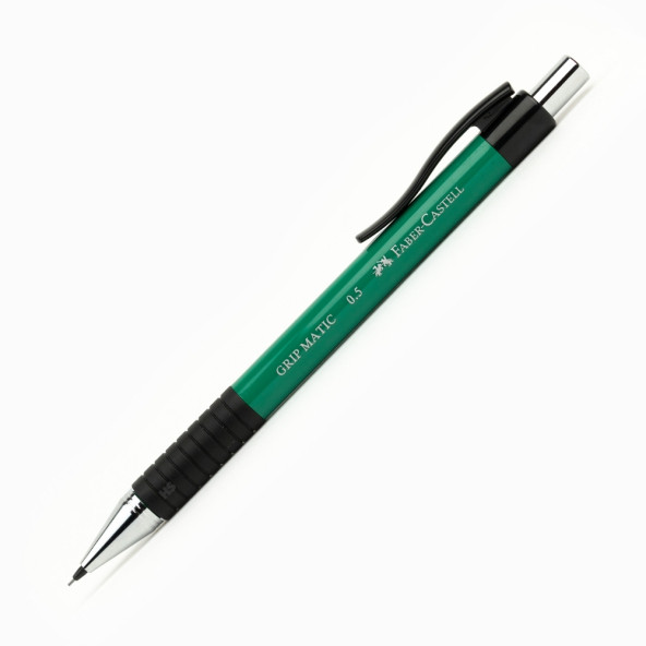 Faber Castel Faber Castell Grip Matic 1319 0.5 Uçlu versatil Kalem  yeşil