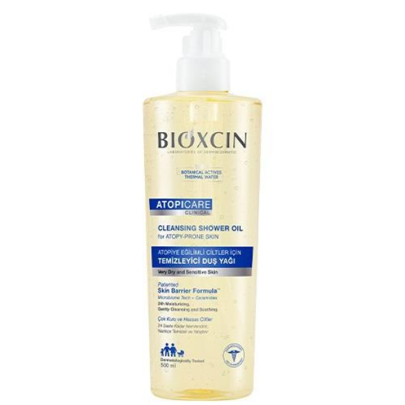 Bioxcin Atopicare Temizleyici Duş Yağı 500ml