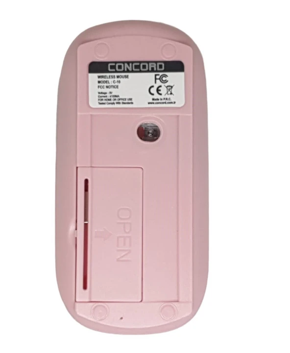 Concord C10 Kablosuz Mouse 800 - 1600 Dpı - 9