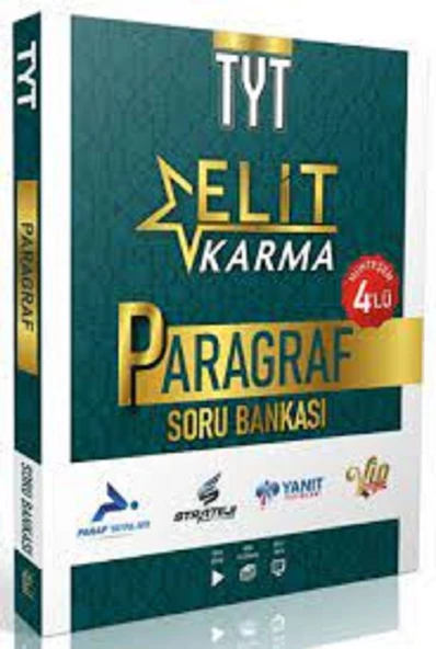 Paraf Yayınları Elit Karma TYT Paragraf Soru Bankası ürün görseli 1