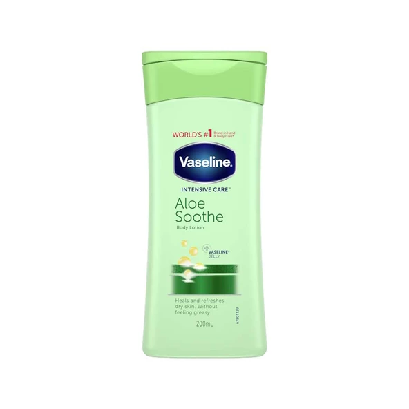 Vaseline Aloe Soothe Vücut Losyonu 200ml