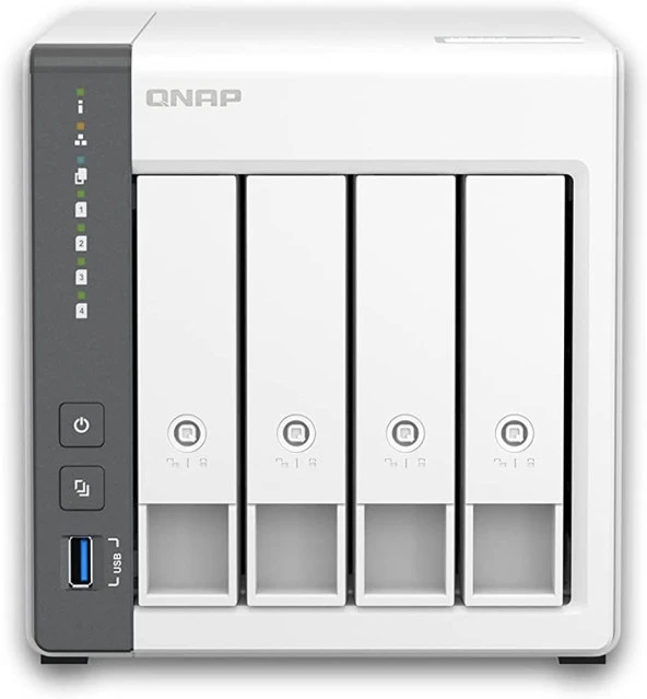 QNAP TS-433-4G 4 HDD Yuvalı 4GB Ram Tower NAS