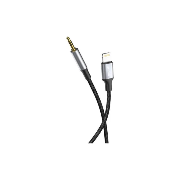 Sunix Lightning to 3.5mm Aux Kablo Tak-Çalıştır AC-04 Plus