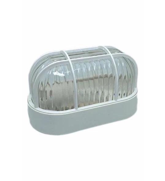 Oval Kafesli Armatür E-27 Duy 1x60 W Starsan