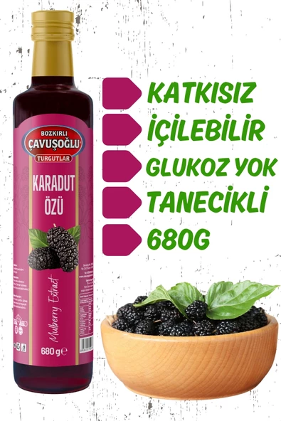 Doğal ve Katkısız Karadut Özü 680g - 2