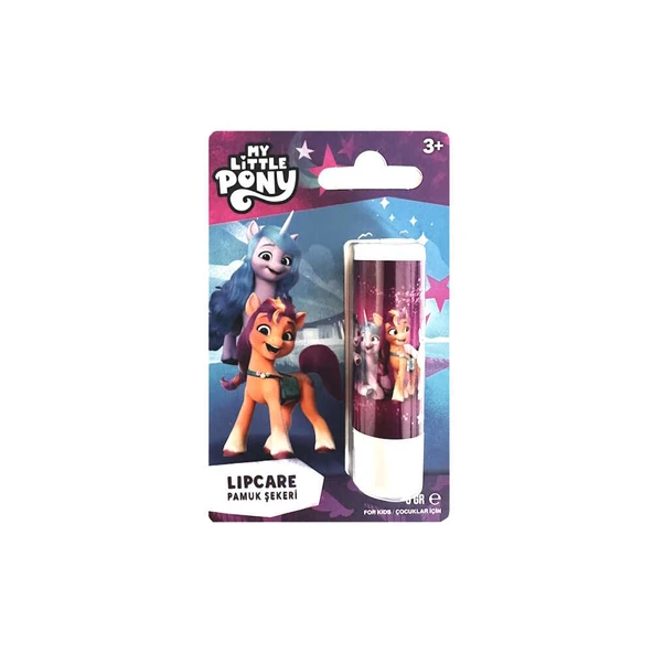 Kiva Cosmetics Lipcare Çocuklar İçin Dudak Koruyucu 5g My Little Pony Pamuk Şekeri Aromalı