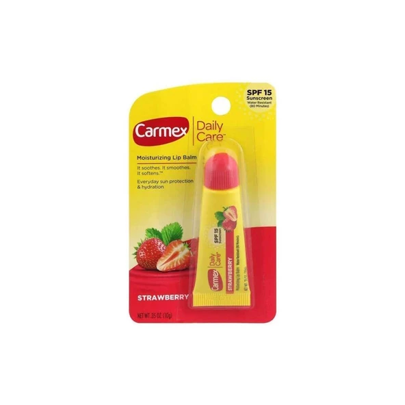 Carmex Nemlendirici Dudak Balmı 10g Çilek Aromalı