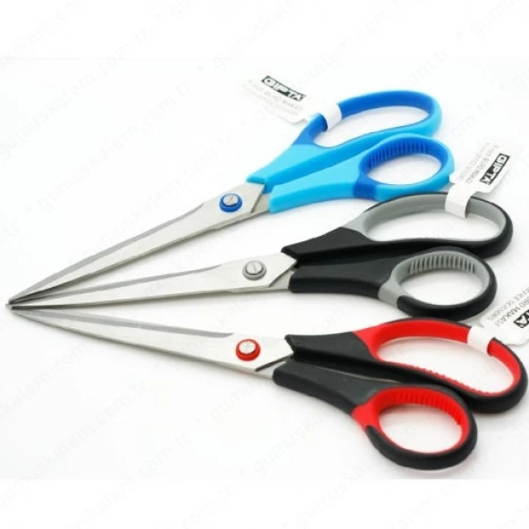 Gıpta Büro Tipi Makas 7 İnch 3 Renk Mix F1600