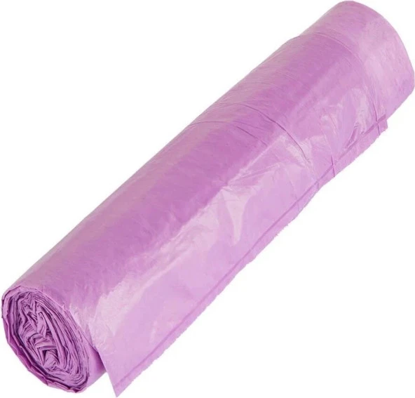 Florex 40 Litre Büzgülü Lavanta Kokulu Çöp Torbası Poşeti 55 x 60 cm 10 Adetlik 2 Rulo - 2