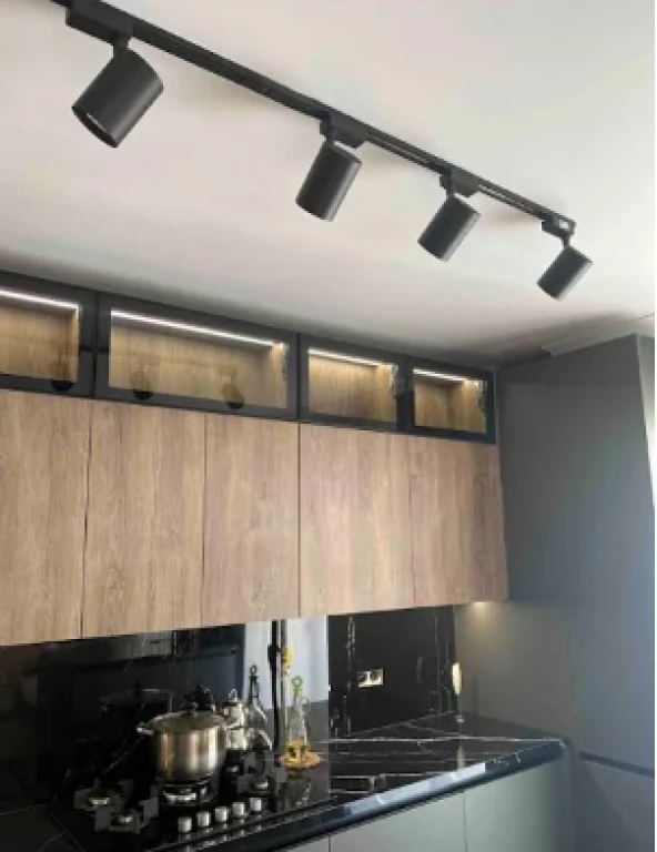 Spot Led Rayı 2 Mt Siyah ByC - 2