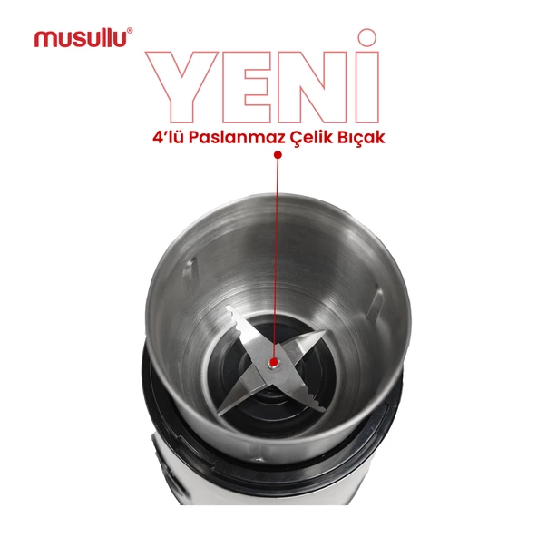 Kahve Ve Baharat Öğütücü 200w Msl-1003 - 2