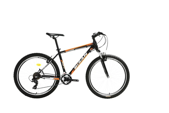 Bisan MTX 7050 V Fren 21 Vites 29 Jant Dağ Bisikleti Siyah Turuncu 19 Kadro ürün görseli
