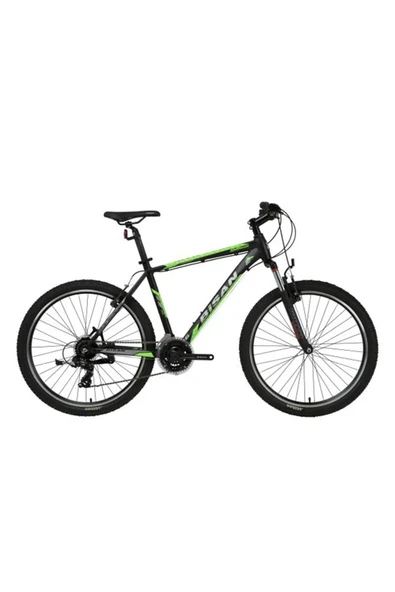 Bisan MTX 7050 V Fren 21 Vites 29 Jant Dağ Bisikleti Siyah Yeşil 19 Kadro - 1