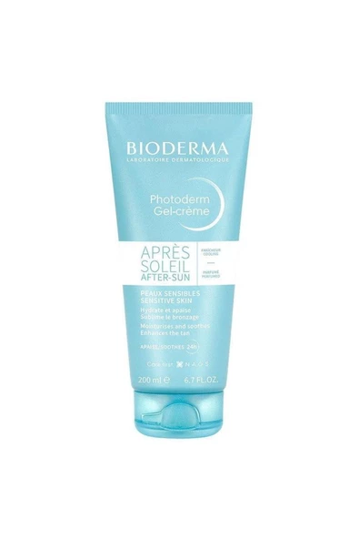 BIODERMA Photoderm After Sun Gel-Cream Güneş Sonrası Nemlendirici, Yatıştırıcı Bakım Kremi 200 ml 3701129803820