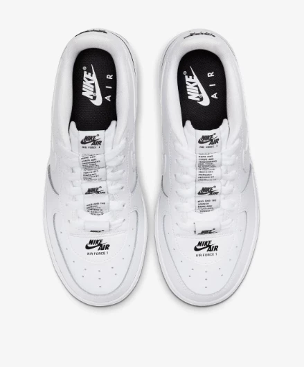 NIKE AIR FORCE 1 LV8 3 BEYAZ KADIN SPOR AYAKKABI CJ4092100 B-80 - 4