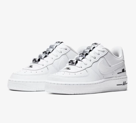 NIKE AIR FORCE 1 LV8 3 BEYAZ KADIN SPOR AYAKKABI CJ4092100 B-80 - 3