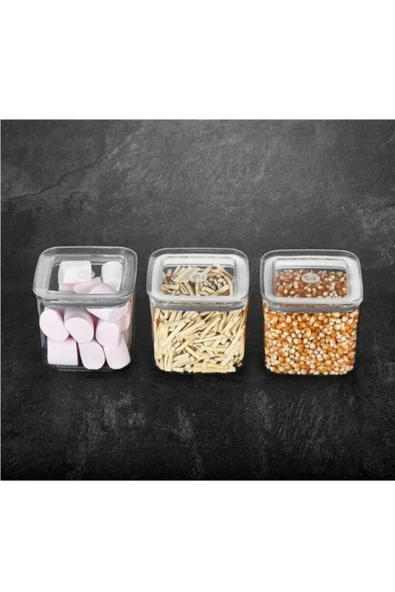 Vip Ahmet Vp-262 Sude Kare 3x700 Ml Saklama Kabı