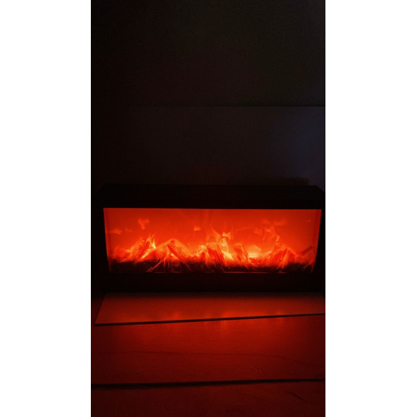 45x10x20 Cm Dekoratif Şömine Isı Vermez - 2